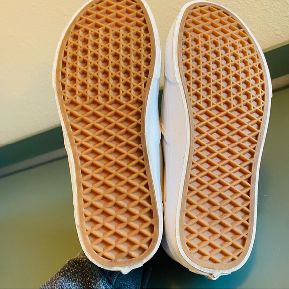 VANS Custom Hand Painted Butterfly Slip On Sneakers - Picture 7 of 8